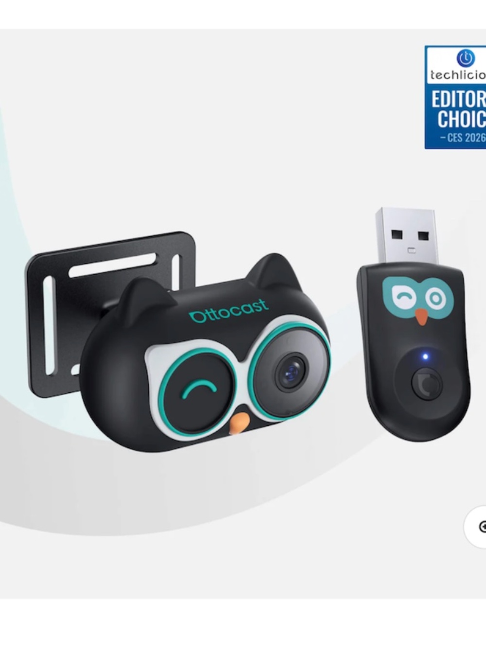 OTTOCAST Baby Car Monitor System - Wireless CarPlay